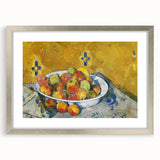 Impressionist Still Life - The Plate of Apples by Paul Cézanne Print