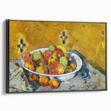 Impressionist Still Life - The Plate of Apples by Paul Cézanne Print