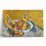 Impressionist Still Life - The Plate of Apples by Paul Cézanne Print