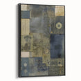 Textured Abstract Rustic Wall Art - Industrial Patterns for Farmhouse Decor