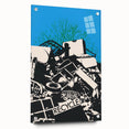Modern Wall Art - Bold Recycle Poster with Vibrant Eco Message