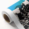 Modern Wall Art - Bold Recycle Poster with Vibrant Eco Message