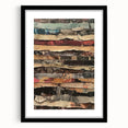 Layered Rustic Wall Art - Textured Earth Tones for Farmhouse Decor