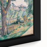 Impressionist Landscape Art - The Pool at Jas de Bouffan by Cézanne