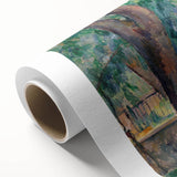 Impressionist Landscape Art - The Pool at Jas de Bouffan by Cézanne