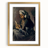 Impressionist Portrait - The Potato Peeler by Vincent van Gogh