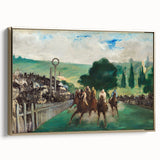 Impressionist Painting - The Races at Longchamp by Édouard Manet