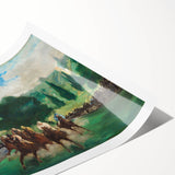 Impressionist Painting - The Races at Longchamp by Édouard Manet