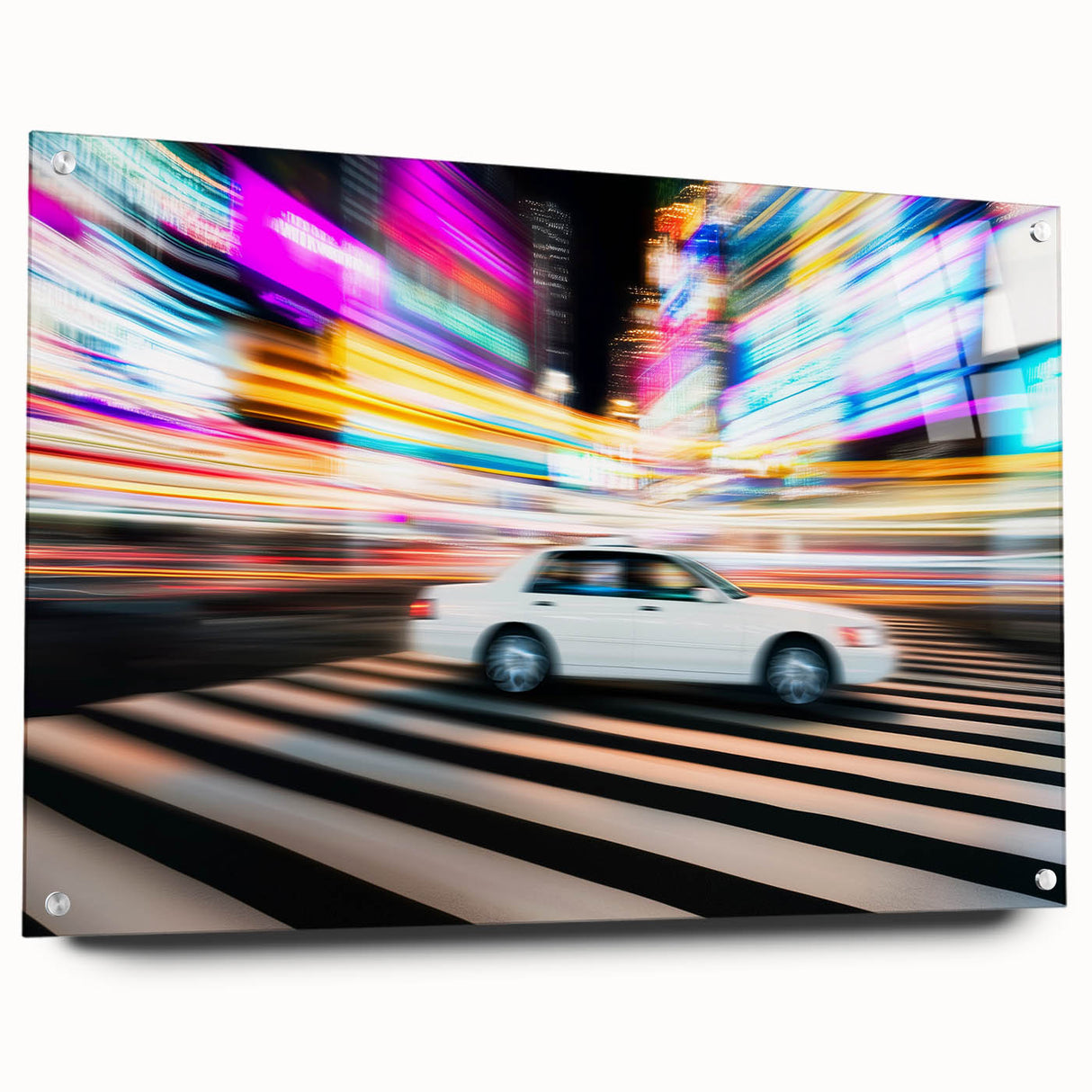 City Pulse Drive – Abstract Motion Photography in Urban Nightlife