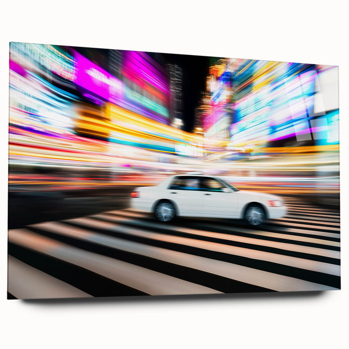 City Pulse Drive – Abstract Motion Photography in Urban Nightlife