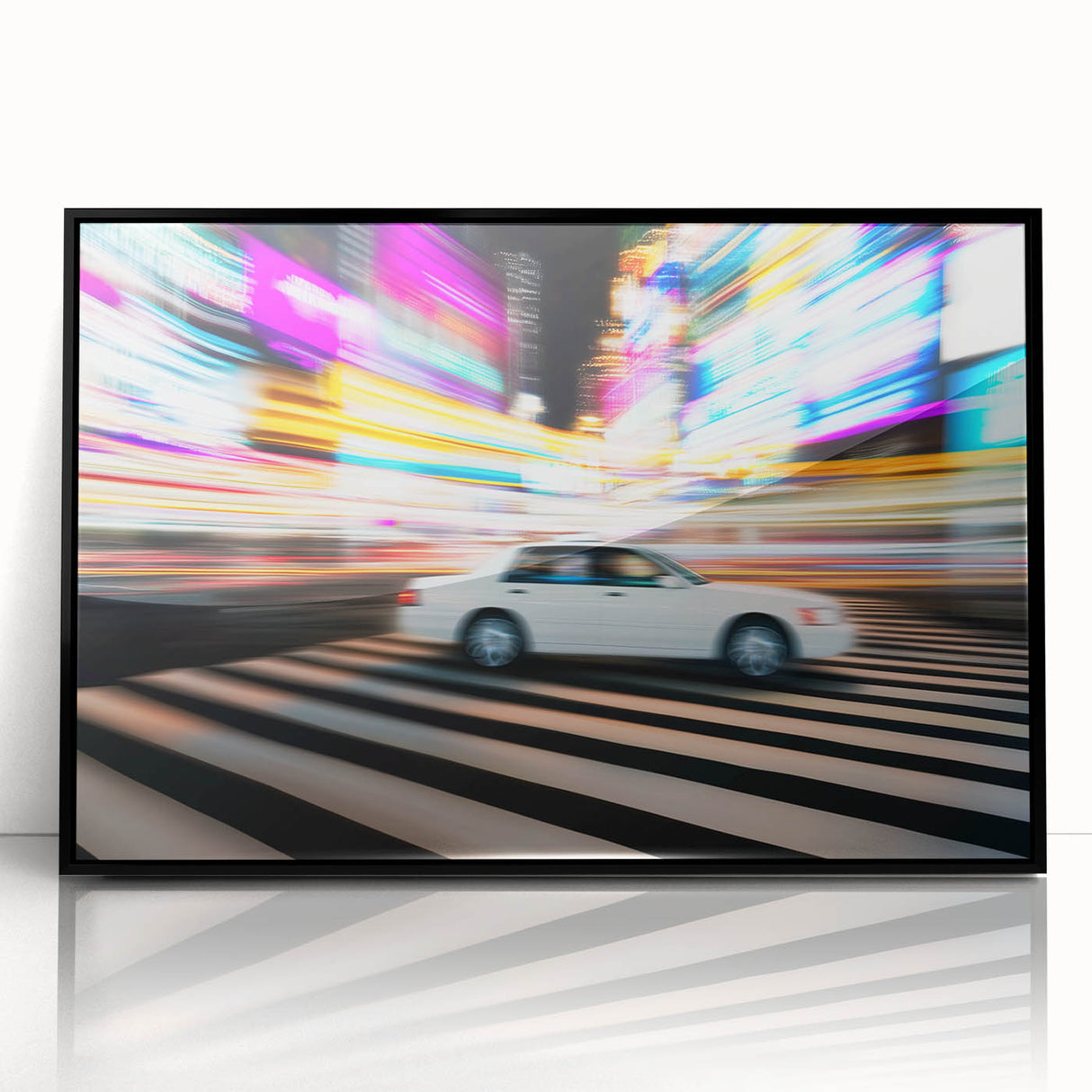 City Pulse Drive – Abstract Motion Photography in Urban Nightlife