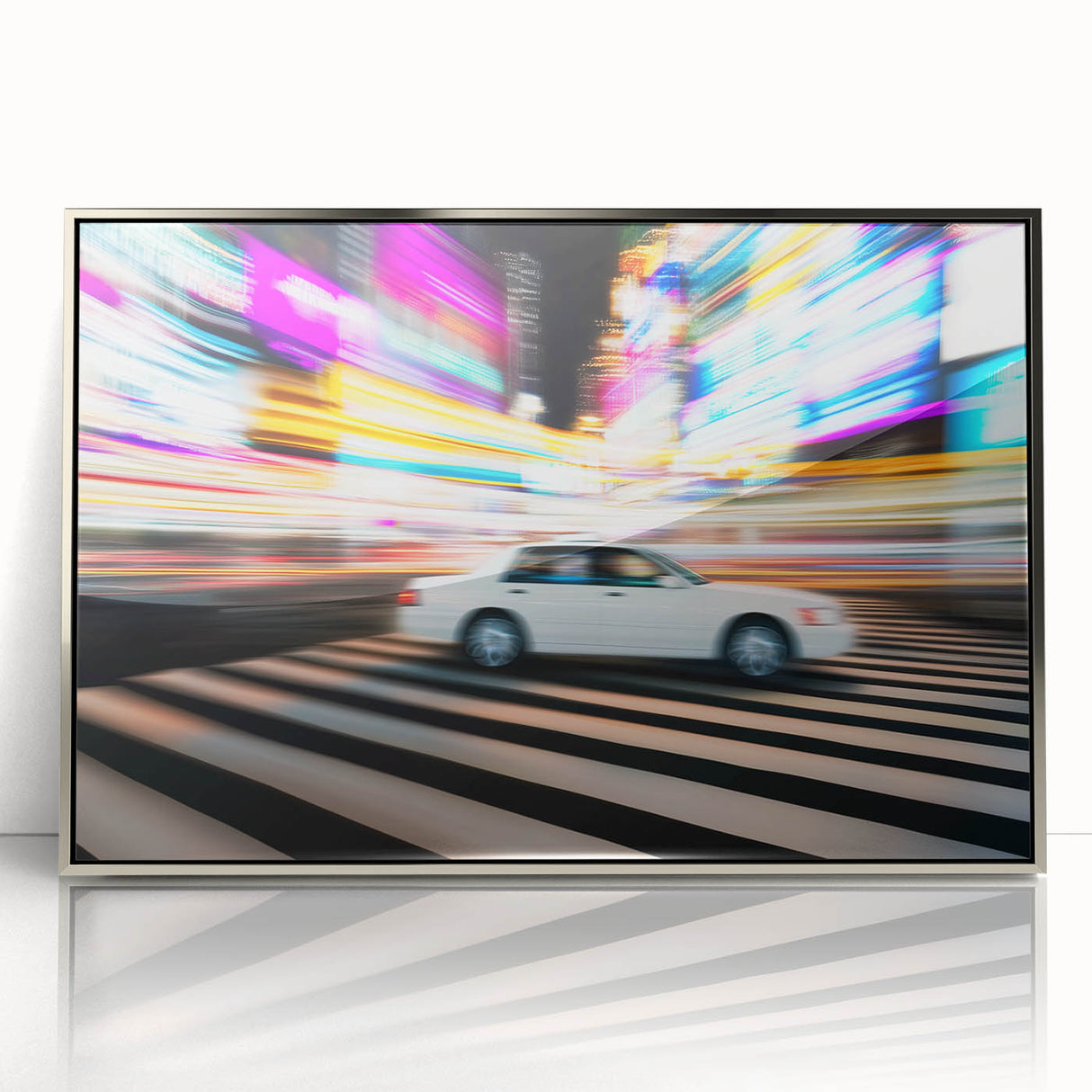 City Pulse Drive – Abstract Motion Photography in Urban Nightlife