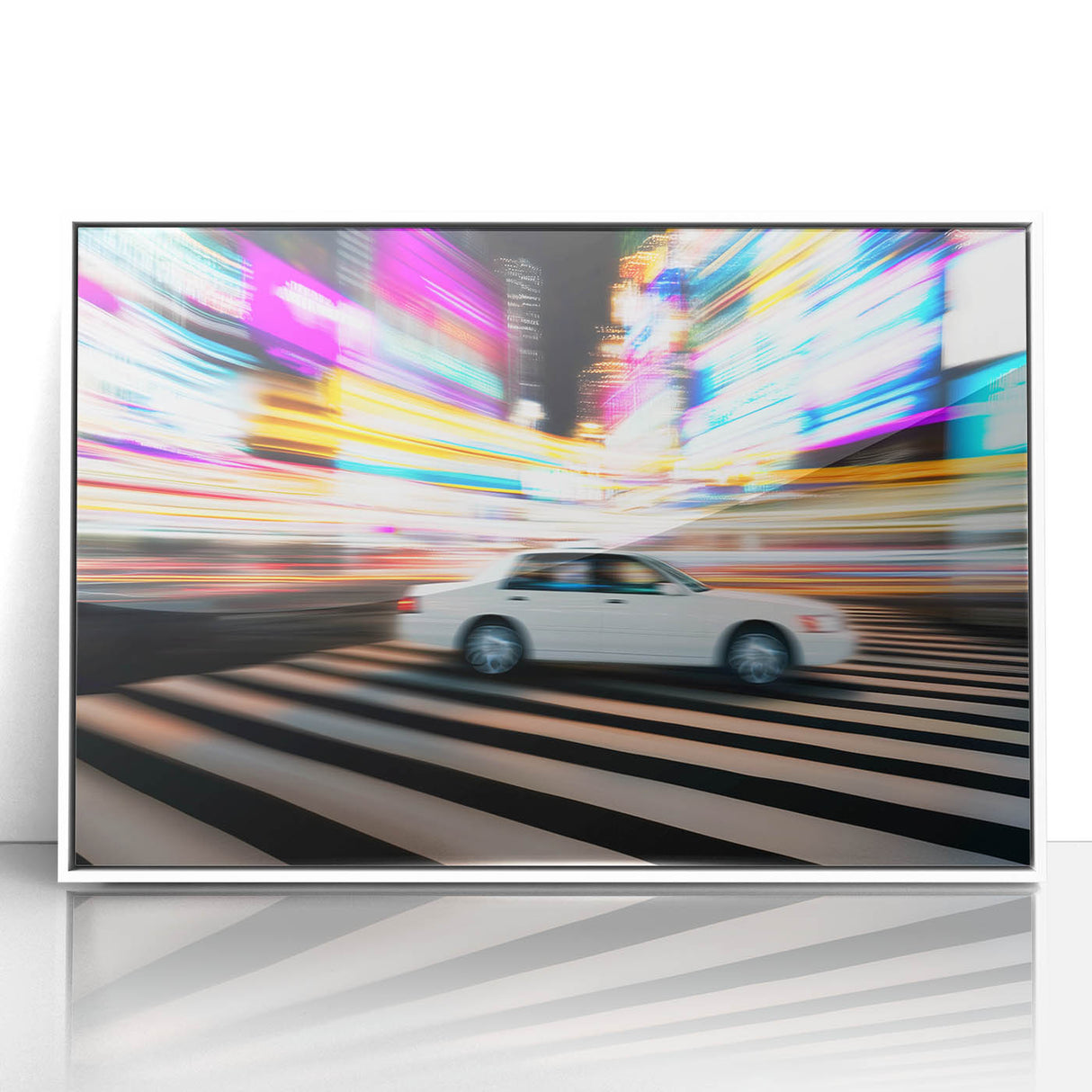 City Pulse Drive – Abstract Motion Photography in Urban Nightlife
