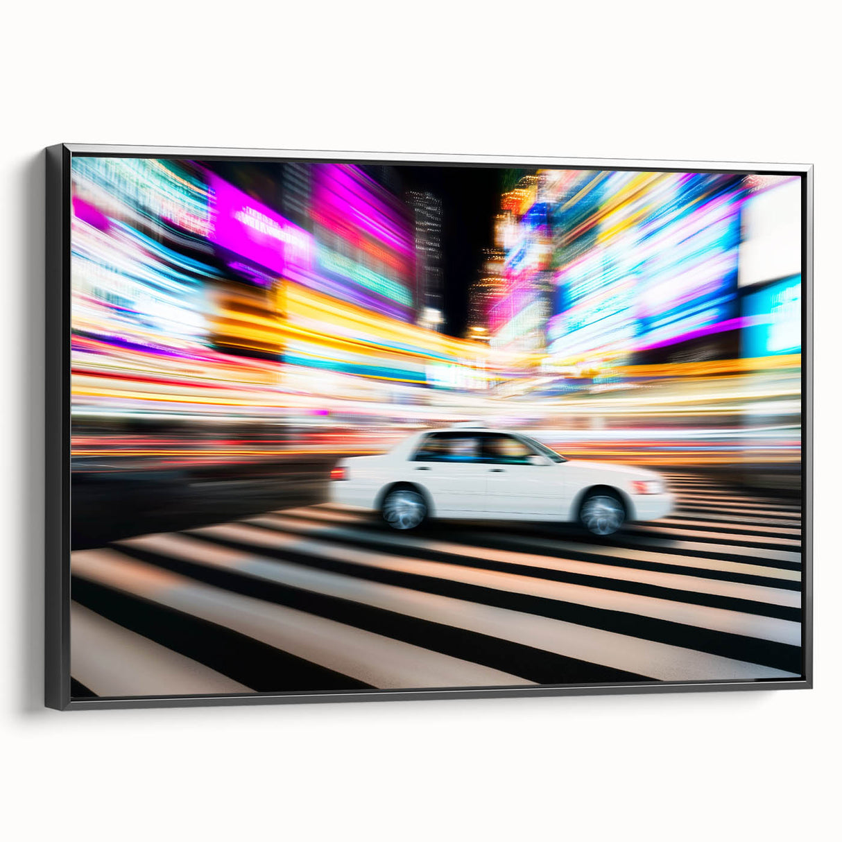 City Pulse Drive – Abstract Motion Photography in Urban Nightlife