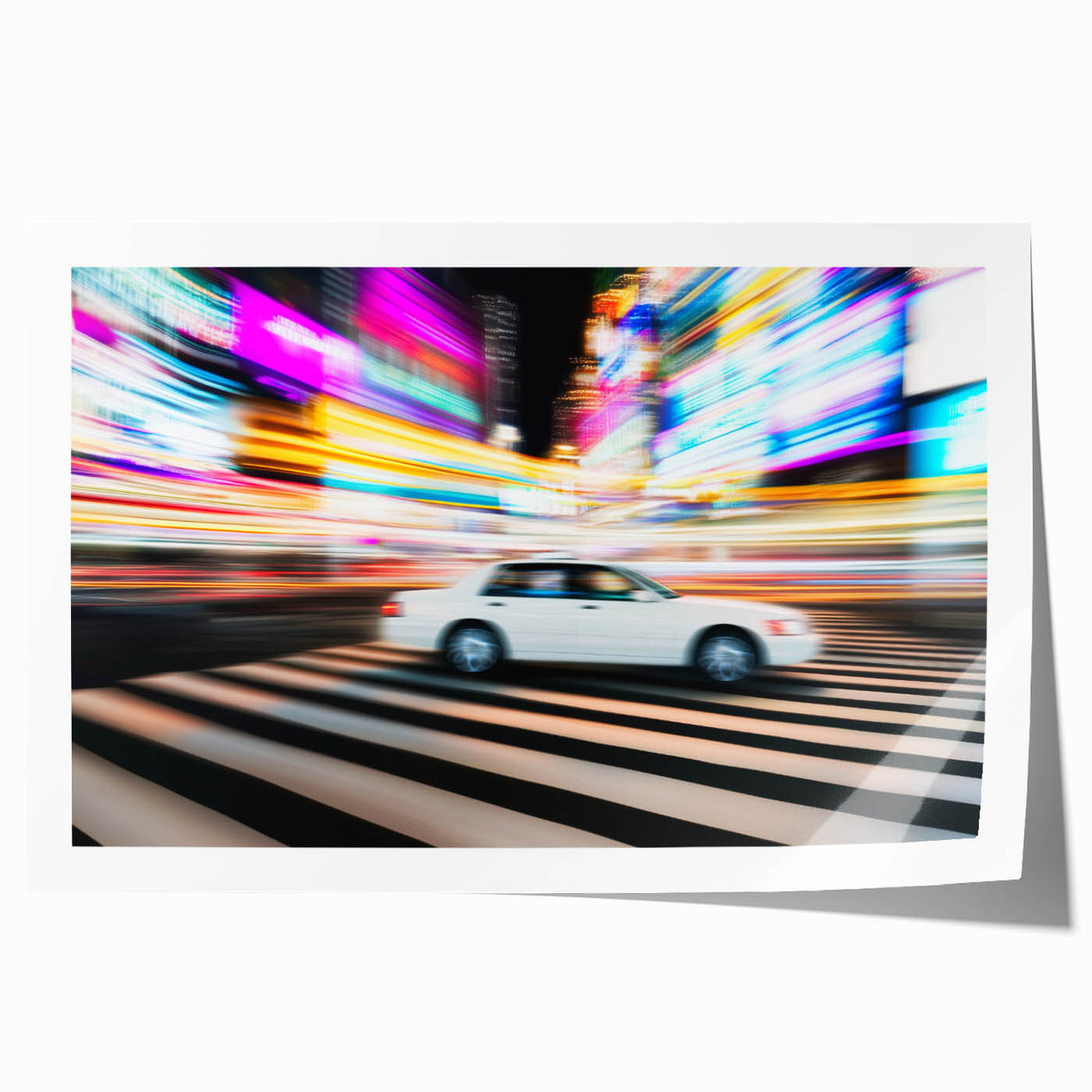 City Pulse Drive – Abstract Motion Photography in Urban Nightlife