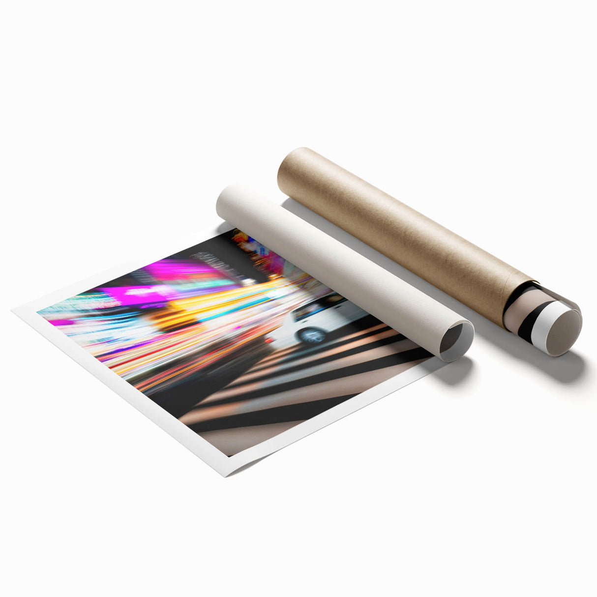 City Pulse Drive – Abstract Motion Photography in Urban Nightlife