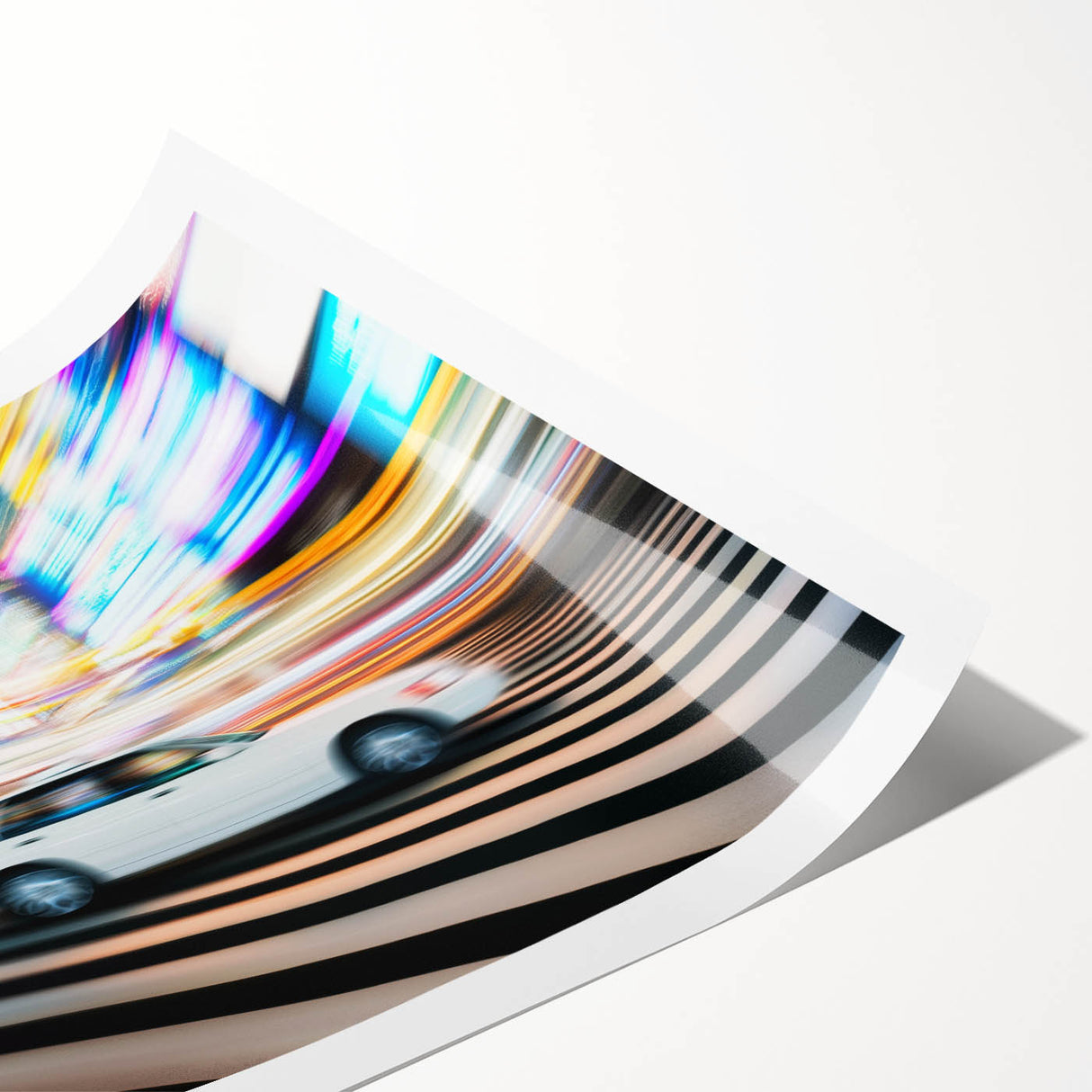 City Pulse Drive – Abstract Motion Photography in Urban Nightlife