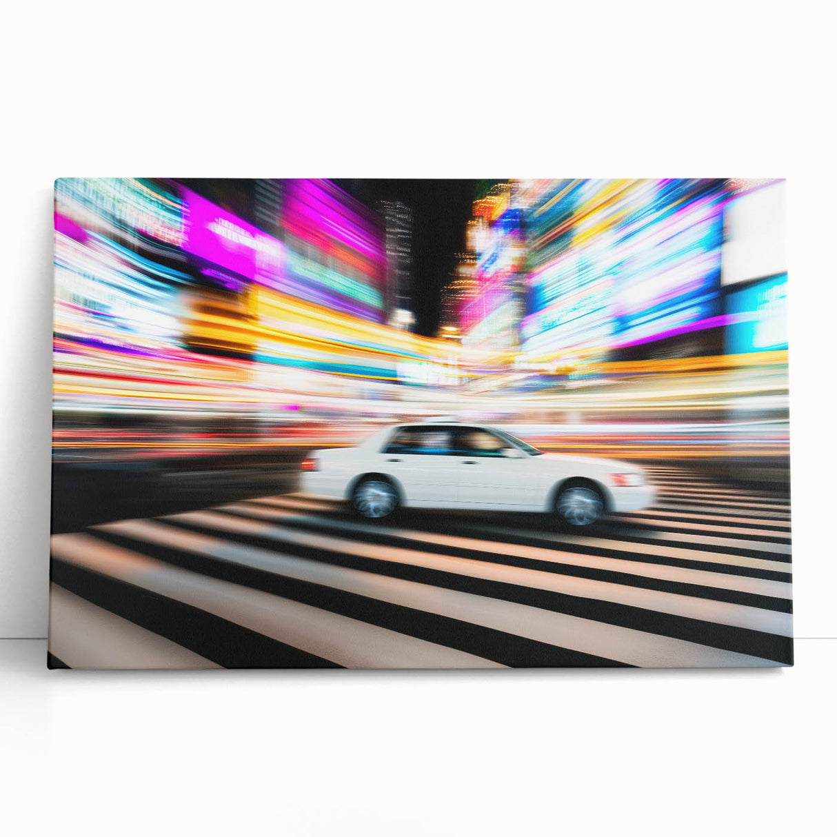 City Pulse Drive – Abstract Motion Photography in Urban Nightlife