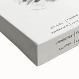 Romanticism Art: Vibrant Bird Illustration Canvas Print