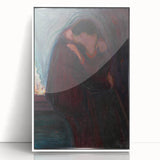 Expressionist Art - The Kiss: Modern Expressionism Wall Decor