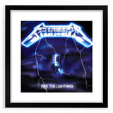 Metallica Retro Wall Art – Ride the Lightning Vintage Print