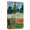 Impressionist Landscape - The Red Cow by Paul Gauguin