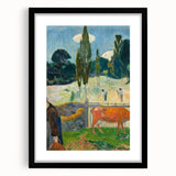 Impressionist Landscape - The Red Cow by Paul Gauguin