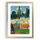 Impressionist Landscape - The Red Cow by Paul Gauguin