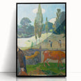 Impressionist Landscape - The Red Cow by Paul Gauguin