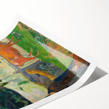 Impressionist Landscape - The Red Cow by Paul Gauguin