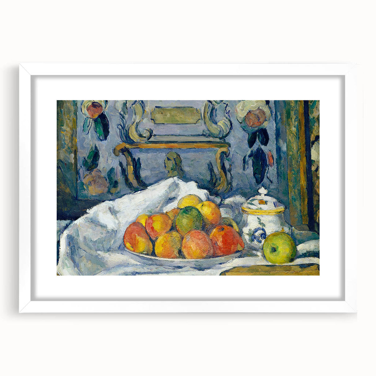 Modern Wall Art - Vibrant Still Life with Apples