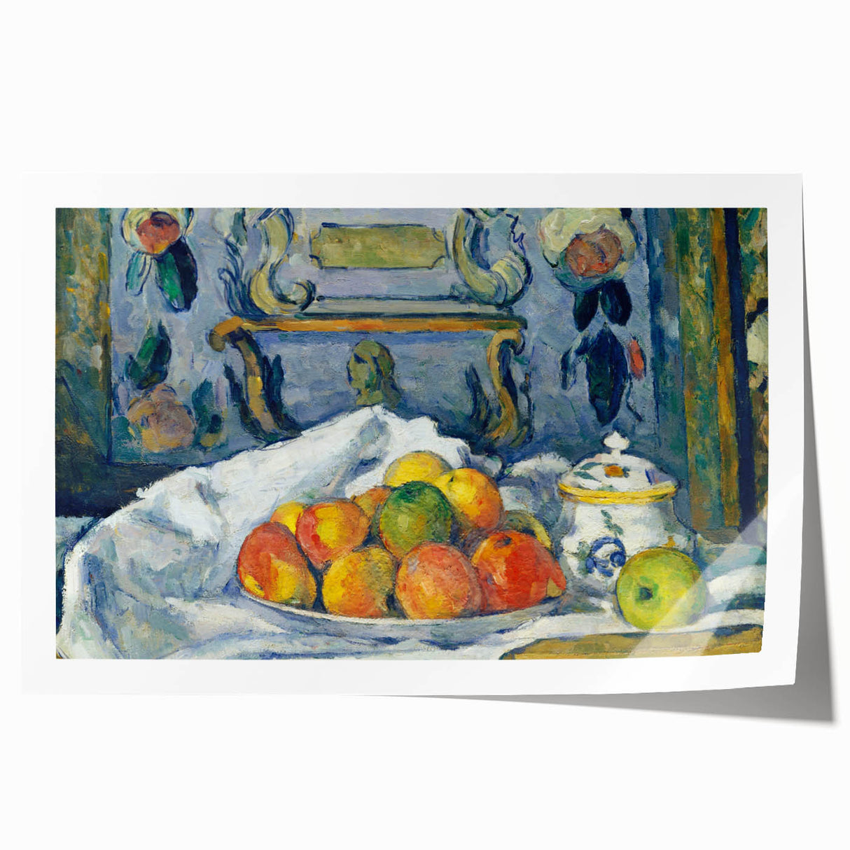 Modern Wall Art - Vibrant Still Life with Apples