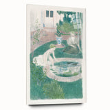 Impressionist Scene - Reflection in the Fountain by Maurice Denis
