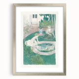 Impressionist Scene - Reflection in the Fountain by Maurice Denis