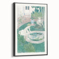 Impressionist Scene - Reflection in the Fountain by Maurice Denis