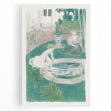 Impressionist Scene - Reflection in the Fountain by Maurice Denis