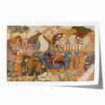 Modern Wall Art - Scenic Journey with Two Figures