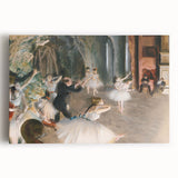 Impressionist Art - The Rehearsal Onstage by Edgar Degas Print