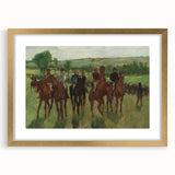 Impressionist Art - The Riders by Edgar Degas Print
