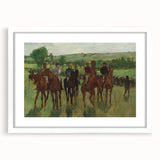Impressionist Art - The Riders by Edgar Degas Print
