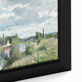 Impressionist Landscape - The River Oise by Camille Pissarro Print