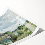 Impressionist Landscape - The River Oise by Camille Pissarro Print