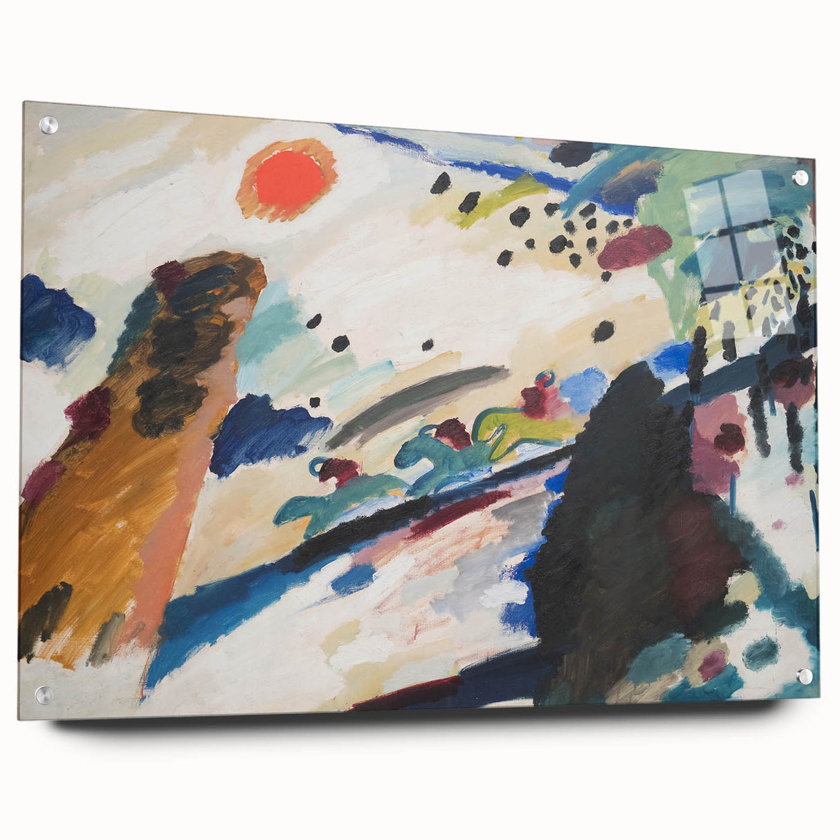 Modern Wall Art - Abstract Romantic Landscape Design