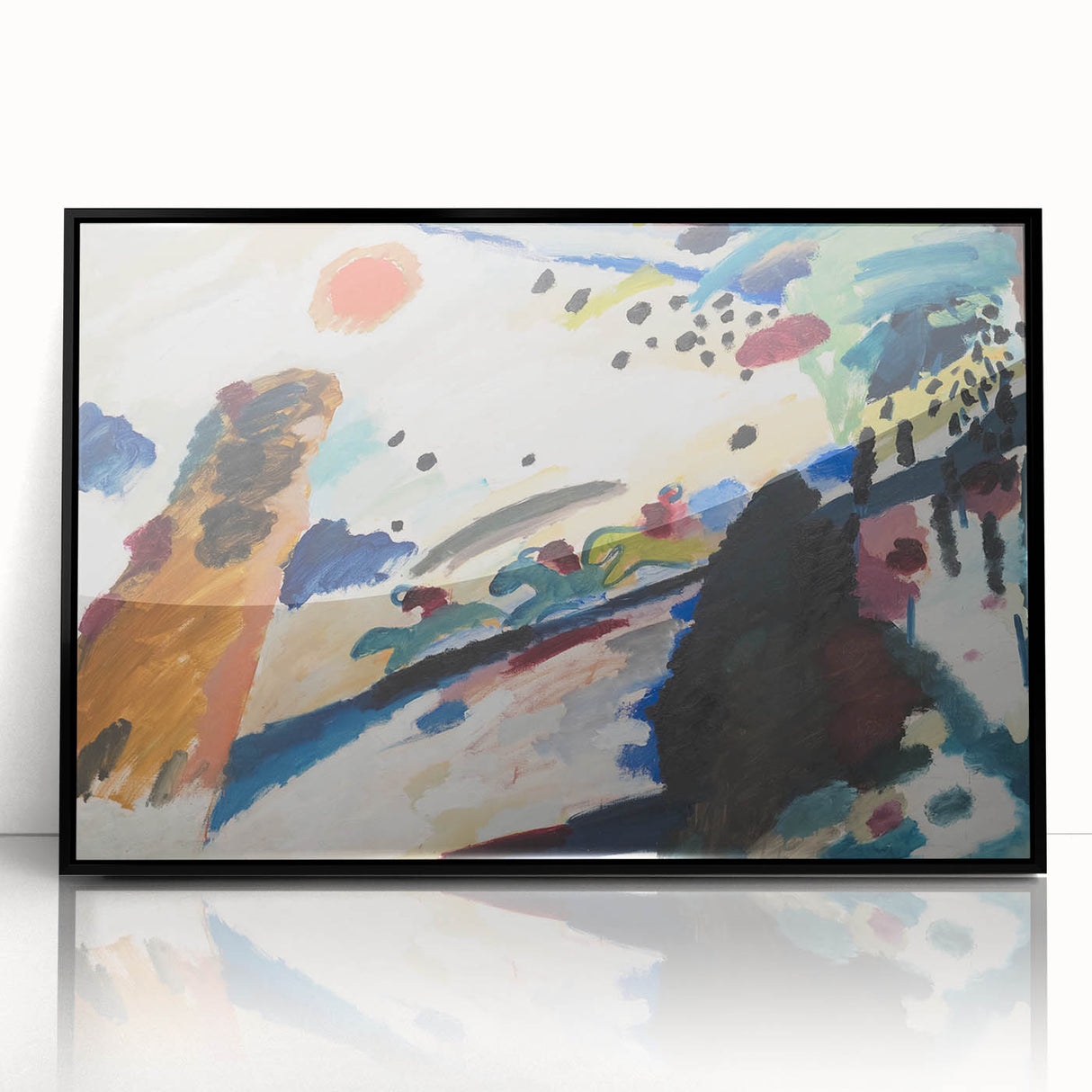 Modern Wall Art - Abstract Romantic Landscape Design