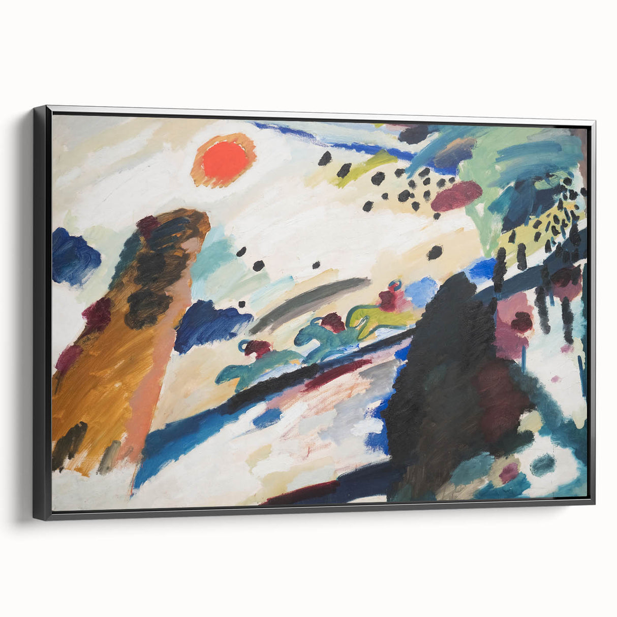 Modern Wall Art - Abstract Romantic Landscape Design
