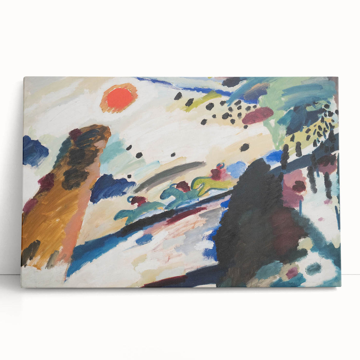 Modern Wall Art - Abstract Romantic Landscape Design