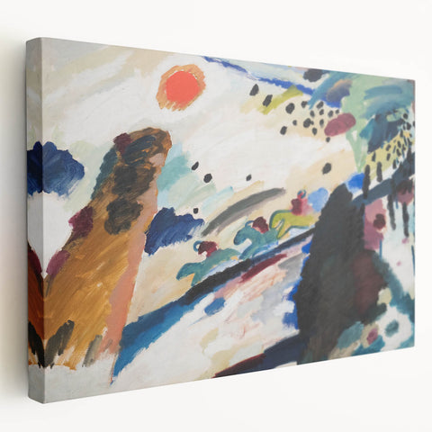 Modern Wall Art - Abstract Romantic Landscape Design