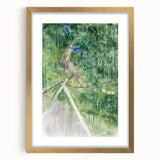 Impressionist Scene - The Rope Dancer by Henri de Toulouse-Lautrec