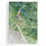 Impressionist Scene - The Rope Dancer by Henri de Toulouse-Lautrec