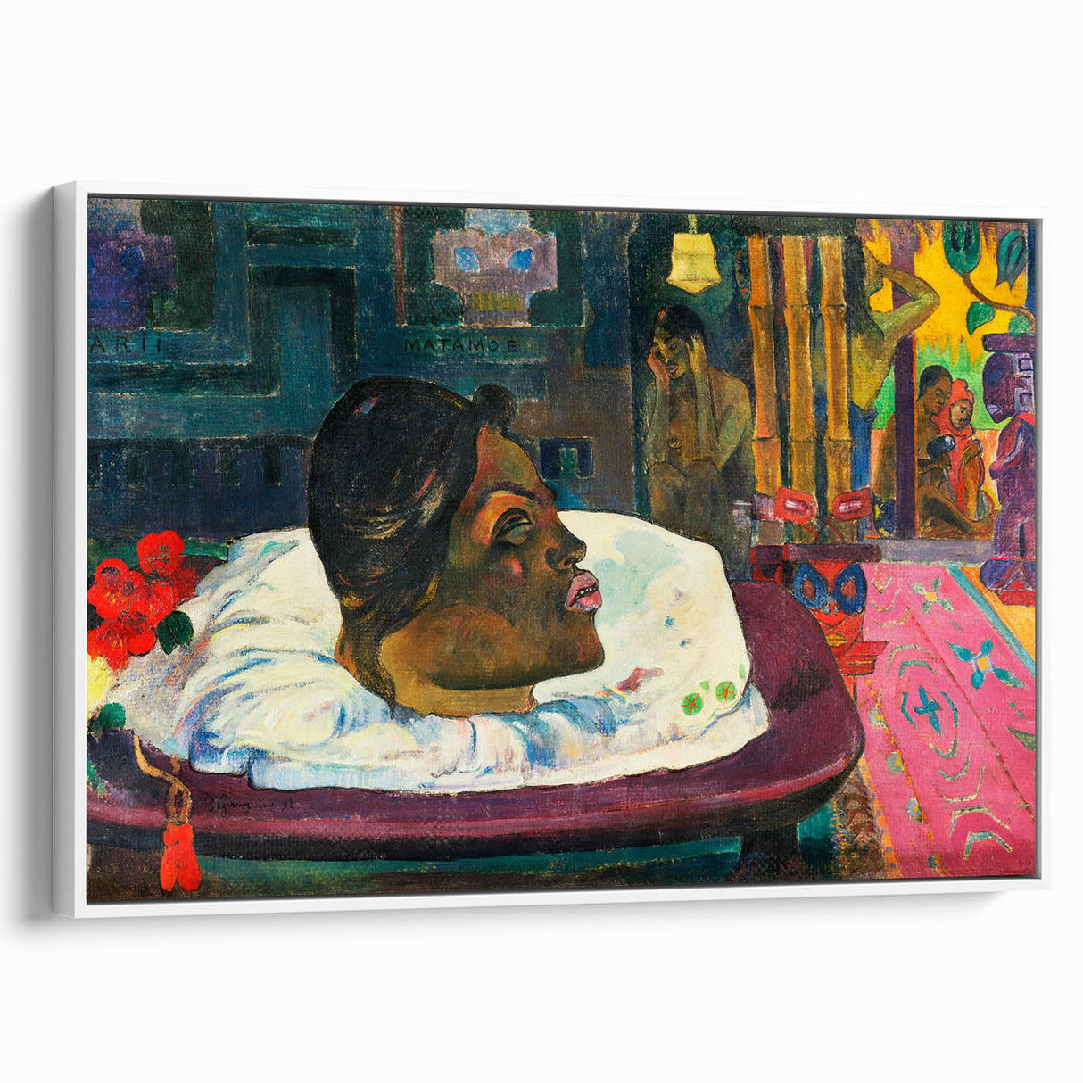 Impressionist Masterpiece - Arii Matamoe by Paul Gauguin Print